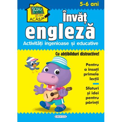 Scoala acasa - invat engleza 5-6 ani
