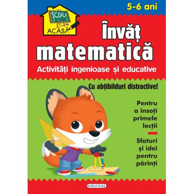 Scoala acasa - invat matematica 5-6 ani