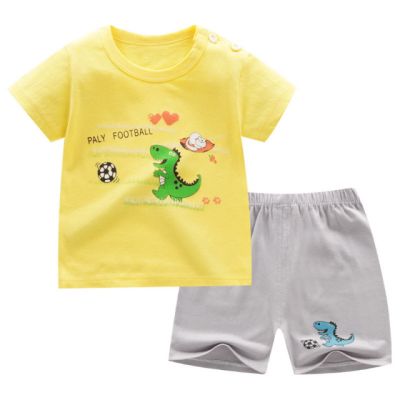 Pijama pentru baietei - Dino MBH986-10.3-6 luni (Marimea 18 incaltaminte)