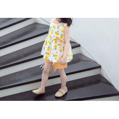 Costumas pentru fetite - Ananas MBW-139-6