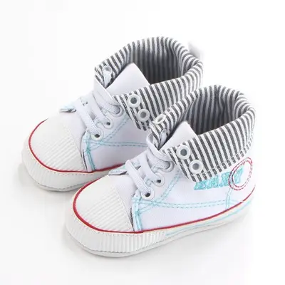 Tenisi bebelusi albi - Baby - MBD0738-p3.3-6 luni (Marimea 18 incaltaminte)