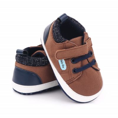 Ghetute maro pentru baietei - Baby Boy MBd2582-1-sa27.6-9 luni (Marimea 19 incaltaminte)