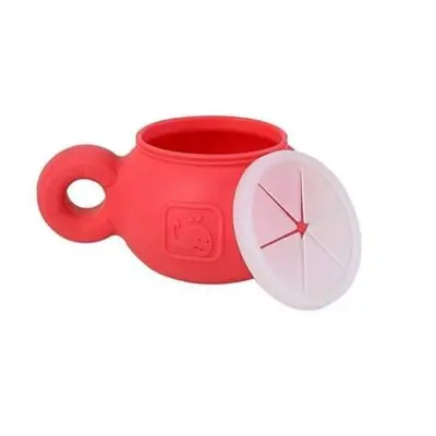 Bol din silicon cu capac marcus and marcus rosu lvtkmnmbb09ln