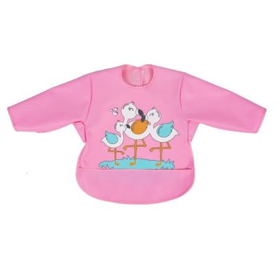 Baveta impermeabila cu maneci lungi Flamingo SeviBebe BBKSEV_53-106