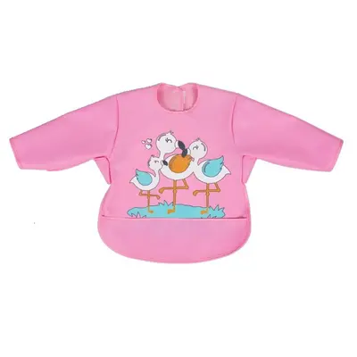 Baveta impermeabila cu maneci lungi Flamingo SeviBebe BBKSEV_53-106