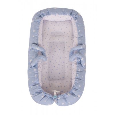 Co-sleeper anti-reflux Blue Stars SeviBebe BBKSEV_273-01