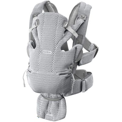 BabyBjorn - Marsupiu anatomic Move, Grey, 3D Mesh BSAFE099018E1