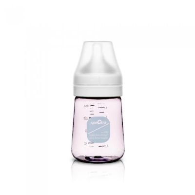 Biberon anticolici premium cu tetina s, bleu (160 ml)