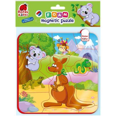 Puzzle magnetic Animale din Australia Roter Kafer RK5010-09 BBJRK5010-09_Initiala