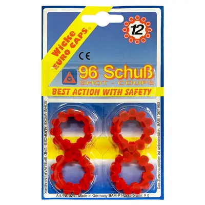 GONHER Capse 12 bucati (set de 8 inele) VRNGH96/12