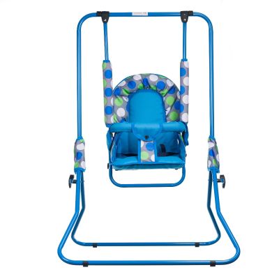 Leagan pentru copii, Top Kids, pentru interior si exterior, Blue Dots KRT4100ATH2BD