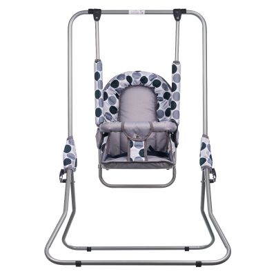 Leagan pentru copii, Top Kids, pentru interior si exterior, Grey Dots KRT4100ATH2GD