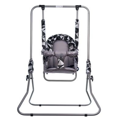 Leagan pentru copii, Top Kids, pentru interior si exterior, Grey Romb KRT4100ATH2GR