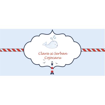 Place card Nautic - SHYFL038