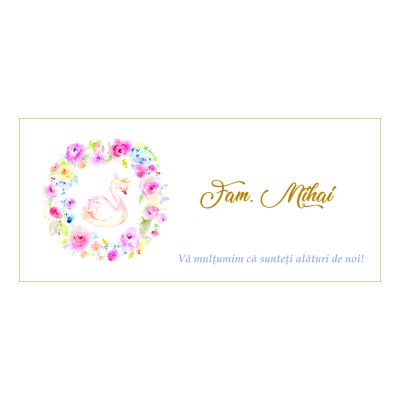 Place card Lebada - SHYFL039
