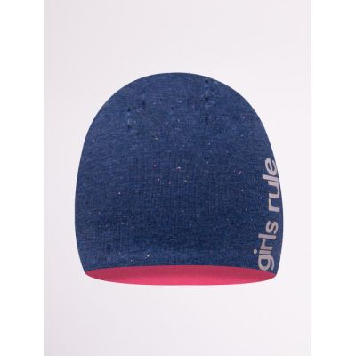 Fes dublat bleumarine pentru fetite - Girls Rule CDA-725