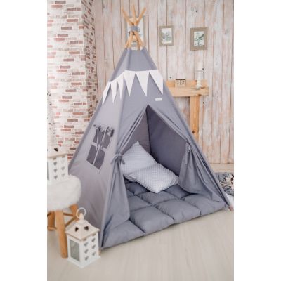 Cort de joaca teepee Light Grey MRD203