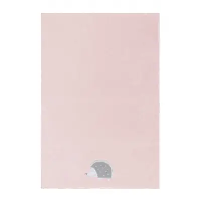 Prosop brodat arici, pink, 120x75 cm. Fillikid KRS1047-02