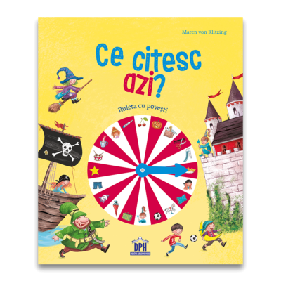 Ce citesc azi? - ruleta cu povesti (carte cu roata)