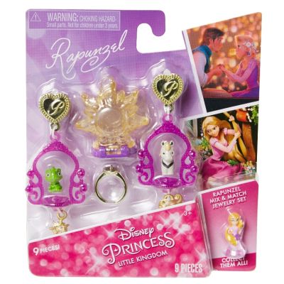 Set bijuterii asortate dp little kingdom -  rapunzel - 91478rapunzel