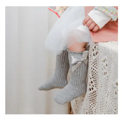 Sosete trei sferturi diverse culori cu fundita ADSKK135-C15