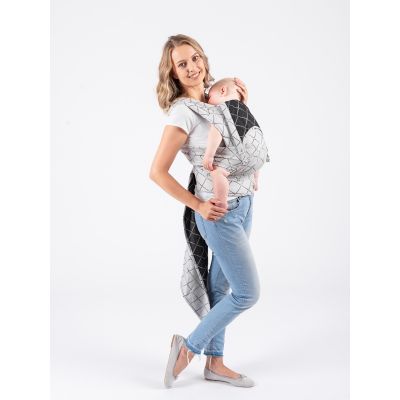 Marsupiu isara quick half buckle diamonda gray