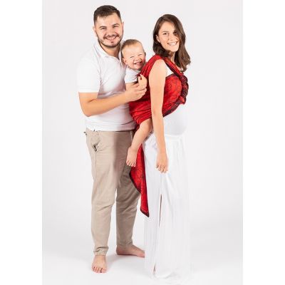 Wrap tesut isara bloom in rouge