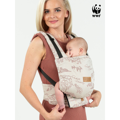 Marsupiu isara quick full buckle v2 wildlife sandy