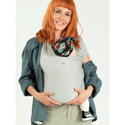 Wrap elastic isara silver grey