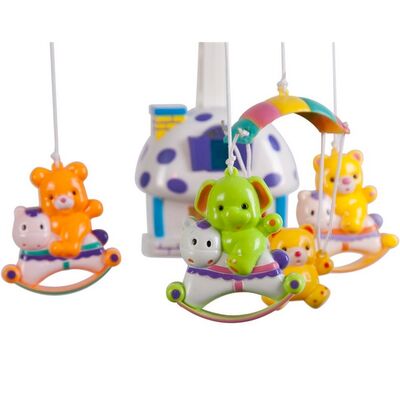 Carusel muzical sun baby 013 cu lampa, sunete si jucarii edeedib10.013.1.1