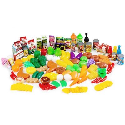 Set alimente fructe si legume ecotoys 120 buc edeedihc356108