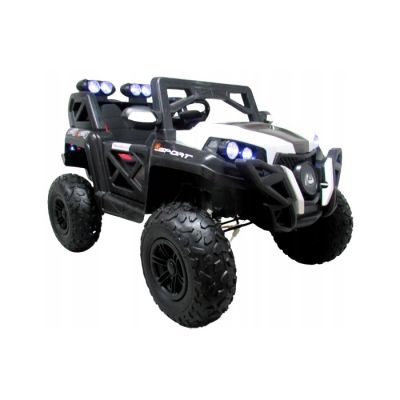Masinuta electrica cu telecomanda 4 x 4 buggy x9 r-sport - alb edeedits-6688alb