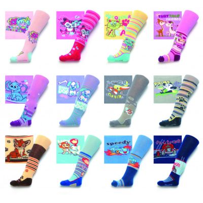 Dres din bumbac pentru FETITE cu desene - Diverse Modele Colorate RA-04-BZN-F