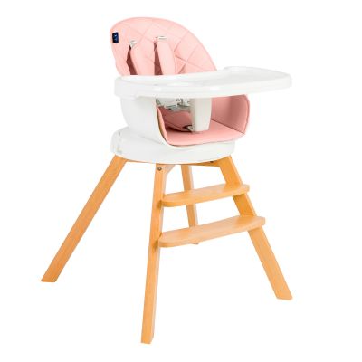 Scaun de masa 3 in 1 Juju Eat&Twist, Roz JUJJU1021-Pink