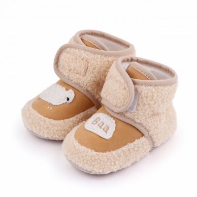 Cizmulite crem cu blanita - Baa MBd2549-1-sa3