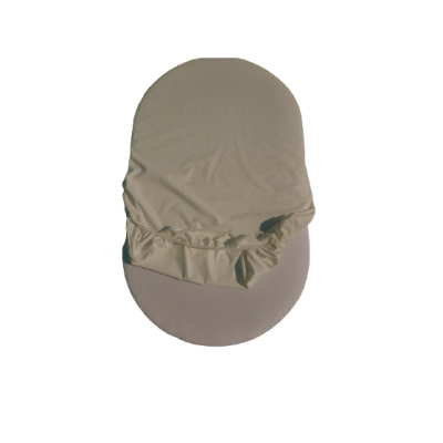 Cearsaf cu elastic din bumbac Amoras pentru saltea ovala de 79x39 cm - ASC619620115249