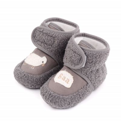Cizmulite gri cu blanita - Baa MBd2549-3-c3(sa4)