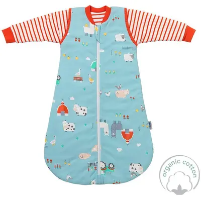 Sac de dormit cu maneca lunga detasabila Farmyard 70 cm 2.5 Tog BBXEU971-25LS