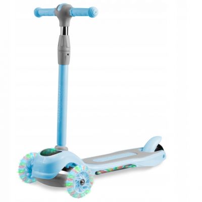 Trotineta cu roti cu led ricokids piko 765003 - albastru edeedi765003