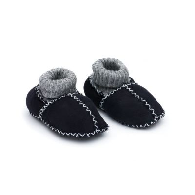 Botosei cu blana naturala navy, M 17/18, Fillikid KRSB60-01-17.18