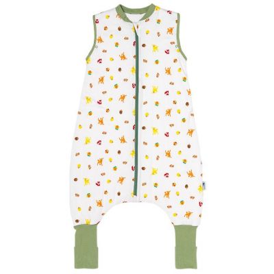 Sac de dormit cu picioruse si talpa antiderapanta Forest Friends 120 cm + manseta 1.0 Tog BBXEU835-10FN