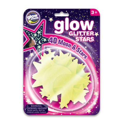 Set reflectorizant cu sclipici - stelute