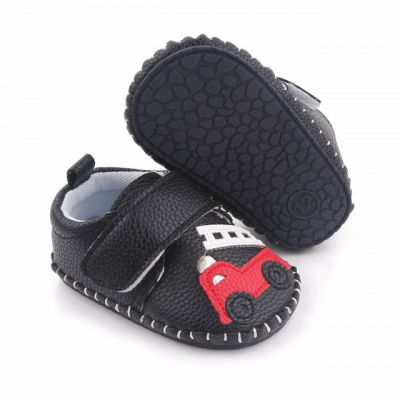 Pantofiori negri pentru baietei - Masinuta MBd2659-1-p9