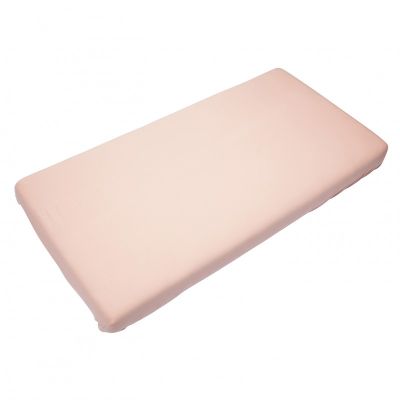 Cearsaf din bambus cu elastic 90 x 200 cm misty rose tnatm-hl900-531