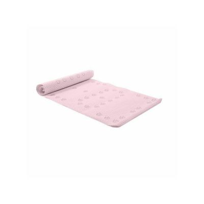 Petite&Mars - Covoras de baie Harry, Antiderapant, 91x43 cm, Roz BYN437909