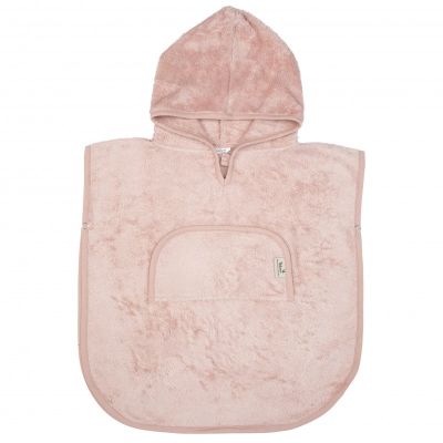 Poncho copii din bambus cu anchior si capsa misty rose tnatm-pon03-531
