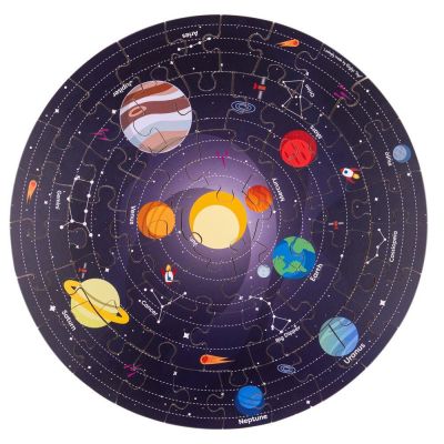 Puzzle de podea 360° - sistemul solar