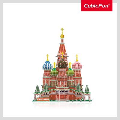 PUZZLE 3D+BROSURA-MOSCOVA 224 PIESE ARTCUDS0999h