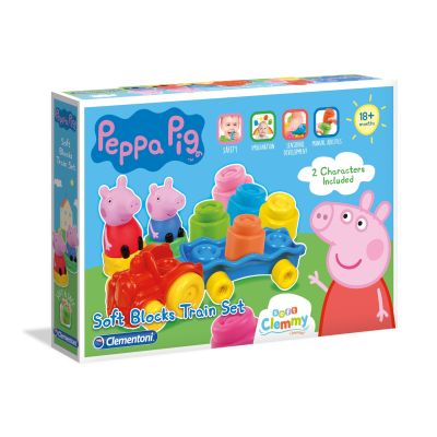 Soft Clemmy - Tren Cu Cuburi Peppa ARTCL17249