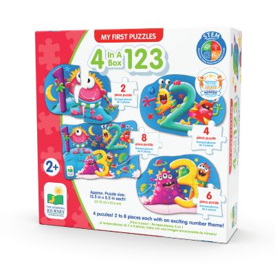 SET PRIMELE MELE 4 PUZZLE-URI 123 ARTTLJ630143